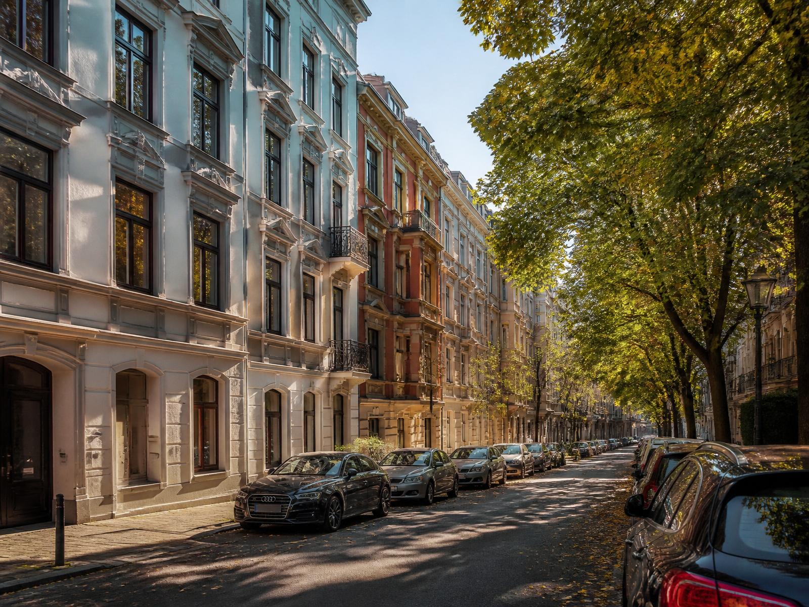 Frankfurter Altbau-Fassaden